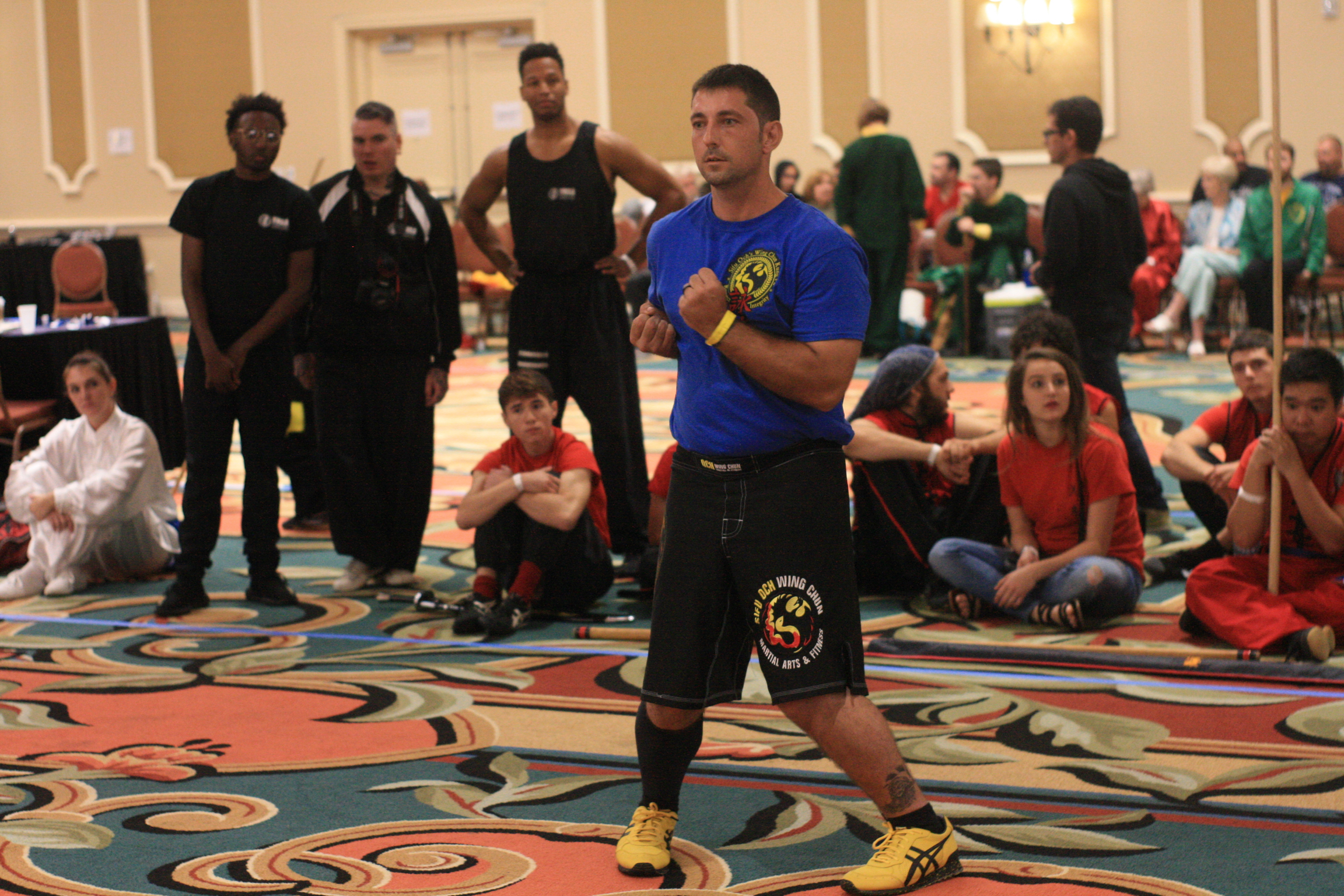 Martial Arts student doing Sil Lim Tao