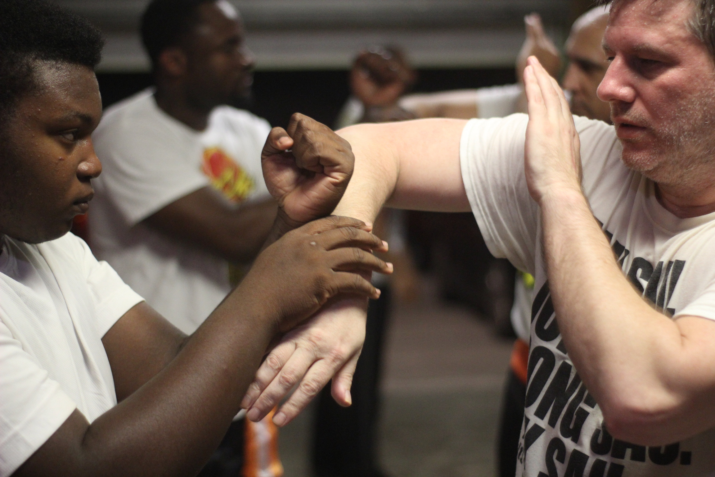 Bong Lop Drill during Martial Arts class, Tampa Wing Chun Kung Fu