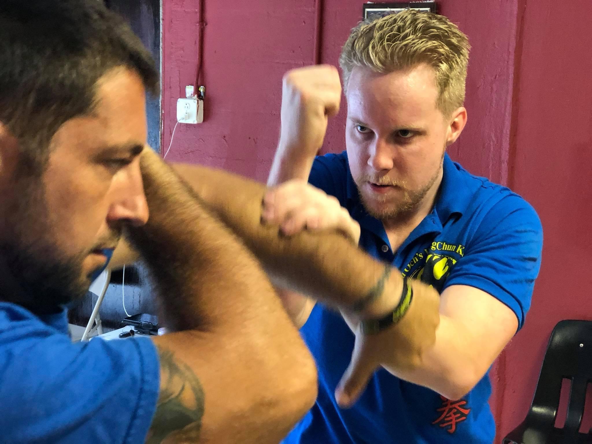 Students drilling Bong Lop.