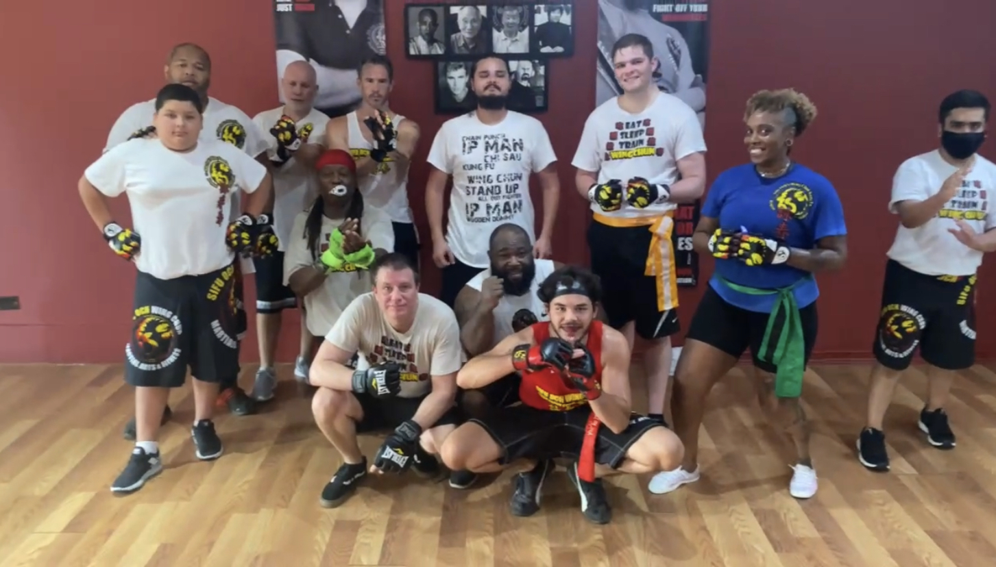 Martial Arts class at Tampa Wing Chun Kung Fu
